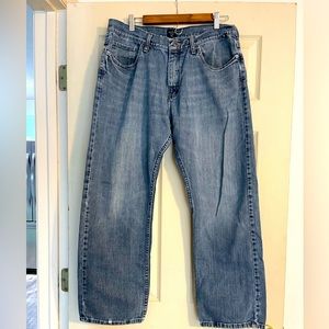 Nautica Men’s Jeans 34 x 30 fraying at hems and some worn area as shown in pics.